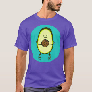 T-shirt avocado jouer au ballon 23