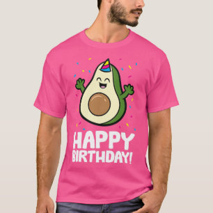 T-shirt Avocado Joyeux anniversaire amusant Avocado Annive