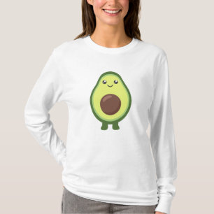 T-shirt Avocado Kawaii Mange Des Avocados Sucrés