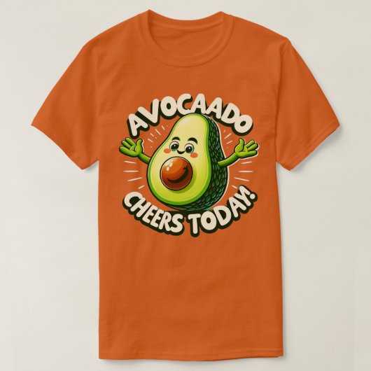 T-shirt Avocado Kids Toddler Boys Cute Avo Bonne journée d (Design devant)