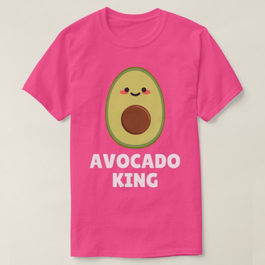 T-shirt Avocado King (Design devant)