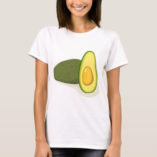 T-shirt Avocado Ladies Basic (Devant)