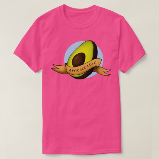 T-SHIRT AVOCADO LOVE 2 1 (Design devant)