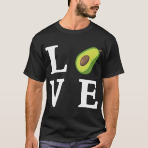 T-shirt Avocado - Love Avocado Food