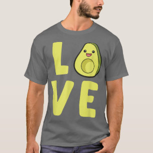 T-shirt Avocado Love Guacamole Healthy Food Vegan Avocados