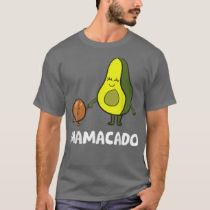 T-shirt Avocado Mama Avocado Mom Funny Avocado Mamacado