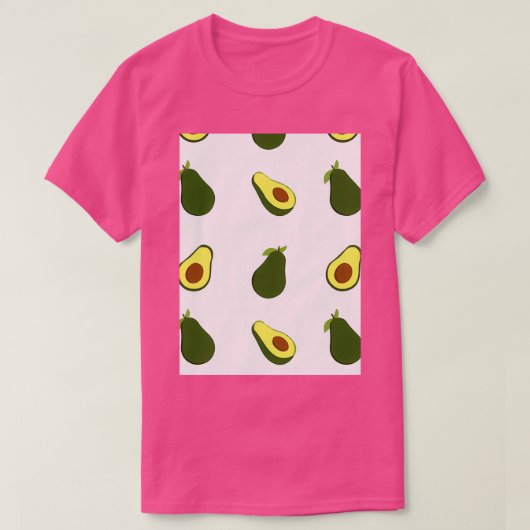 T-shirt Avocado Marbella Fruits (Design devant)
