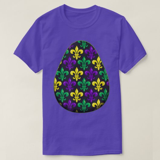 T-shirt Avocado Mardi Gras (Design devant)