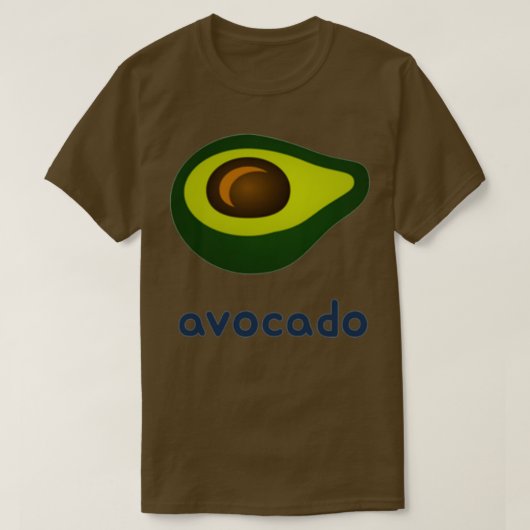 T-shirt Avocado minimaliste mou (Design devant)