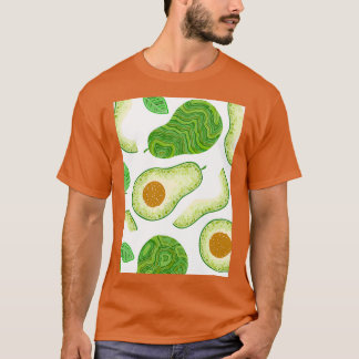 T-shirt Avocado Mode Jungle Textile