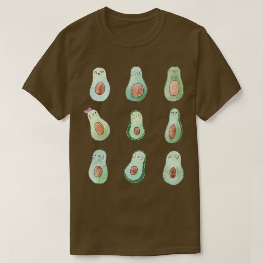 T-shirt Avocado Mood 2 (Design devant)