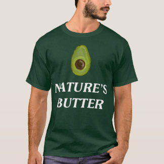 T-shirt Avocado Natures Butter Avocado Amateurs