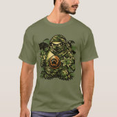 T-shirt Avocado Ninja — Shadow of the Jungle  (Devant)