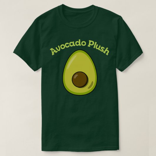 T-shirt Avocado Plush 12 (Design devant)