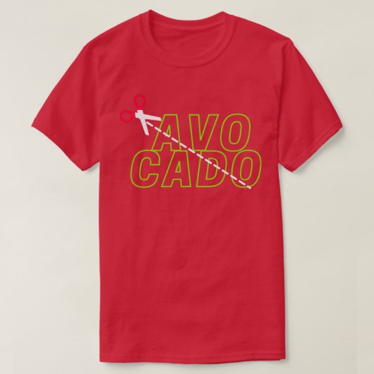 T-shirt Avocado plush 1 1 (Design devant)