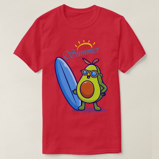 T-shirt Avocado Plush 23 (Design devant)