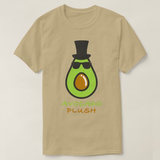 T-SHIRT AVOCADO PLUSH 25 (Design devant)