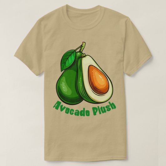 T-shirt Avocado Plush 2 1 (Design devant)