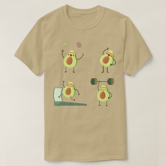T-shirt Avocado plush 3 (Design devant)