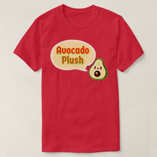 T-shirt Avocado Plush 31 (Design devant)