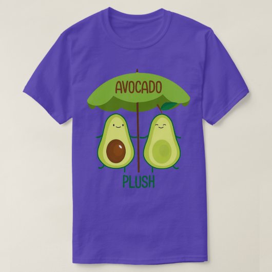 T-SHIRT AVOCADO PLUSH 34 (Design devant)