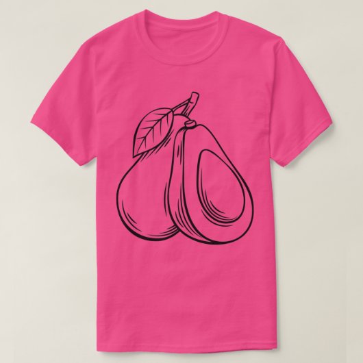 T-shirt Avocado Plush 4 (Design devant)
