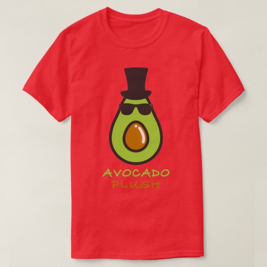 T-SHIRT AVOCADO PLUSH 7 (Design devant)