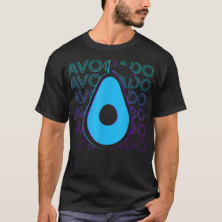 T-shirt Avocado Retro Avocado