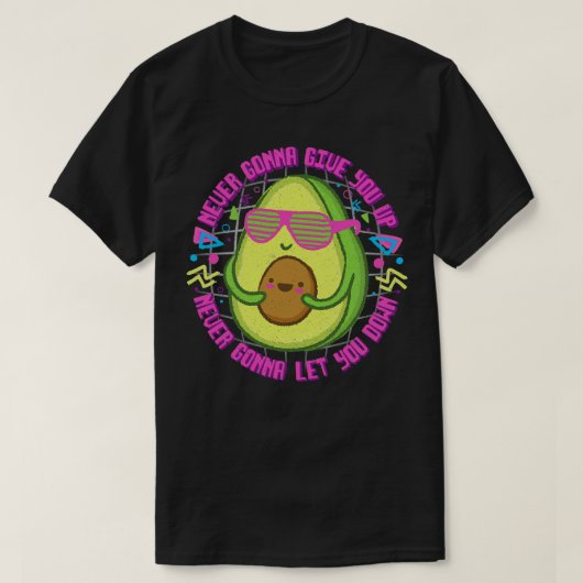 T-shirt Avocado roulé (Design devant)
