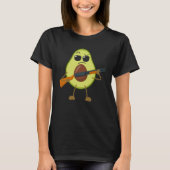 T-shirt Avocado Shotguncado Armed and Dangerous (Devant)