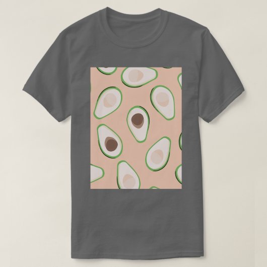 T-shirt Avocado Style Fruit tendance (Design devant)