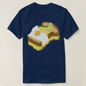 T-shirt Avocado Sur Un Toast Avocado Légumes Vegan Qui Aim (Design devant)
