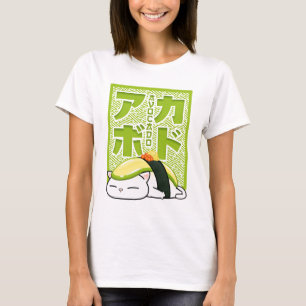 T-shirt Avocado Sushi Cat