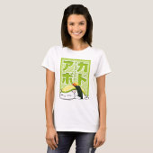 T-shirt Avocado Sushi Cat (Devant entier)