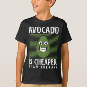 T-shirt Avocado Therapy Guacamole Toast Fruit gras sain