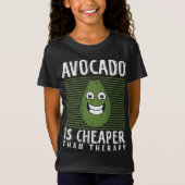 T-Shirt Avocado Therapy Guacamole Toast Fruit gras sain (Devant)