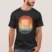 T-shirt Avocado Toast Fry Slice Pain Power I Loast Toast T (Devant)