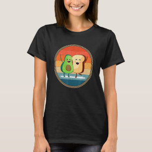 T-shirt Avocado Toast Fry Slice Pain Power I Loast Toast T