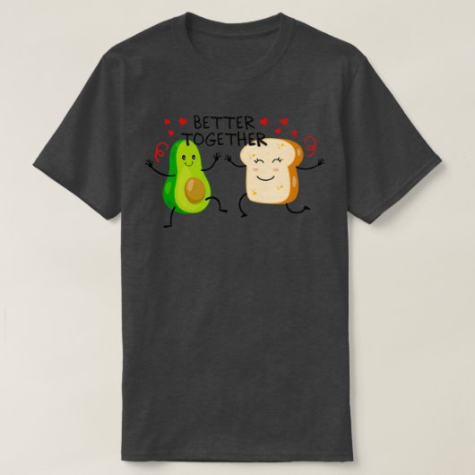 T-SHIRT AVOCADO TOAST MEILLEURE ENSEMBLE (Design devant)