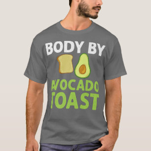 T-shirt Avocado Toast Recette Seasoning Pain97