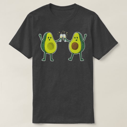 T-shirt Avocado toasting Avocado Plush (Design devant)