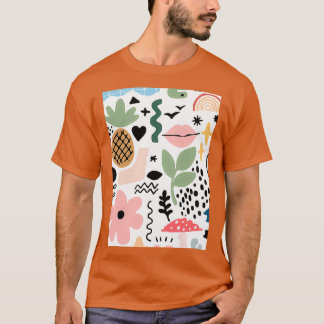 T-shirt Avocado Tropical Delicious Fleurs Plantes