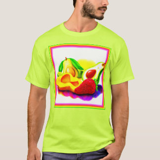 T-shirt Avocado tropical, fraise et mangue. Commandez dès 