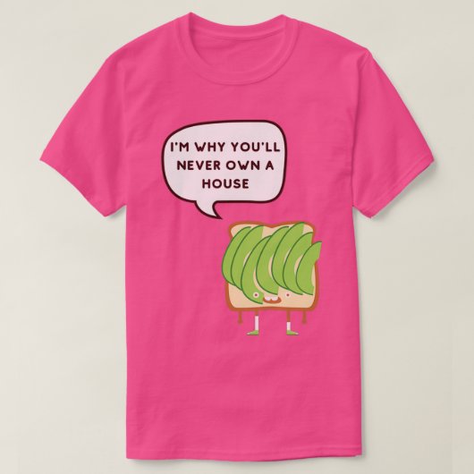 T-shirt Avocado Vengeance (Design devant)