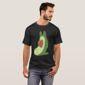 T-shirt Avocado Yoga (Devant entier)