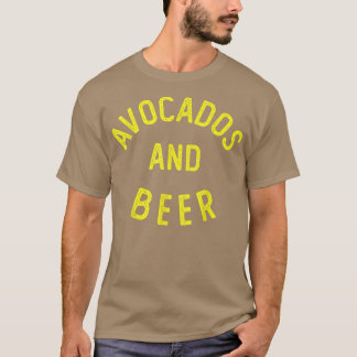 T-shirt Avocados et bière