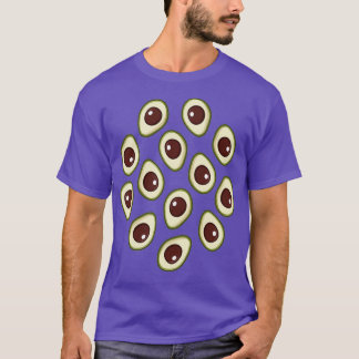 T-shirt Avocados noir