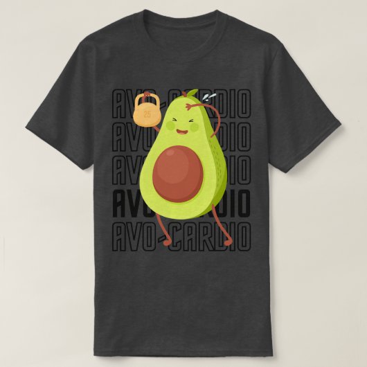 T-shirt AvoCardio Avocado (Design devant)