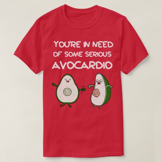 T-shirt Avocardio Avocado 1 (Design devant)