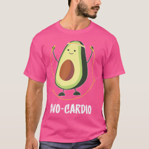 T-shirt Avocardio AvoCardio Eercise Fitness Gym Avocado